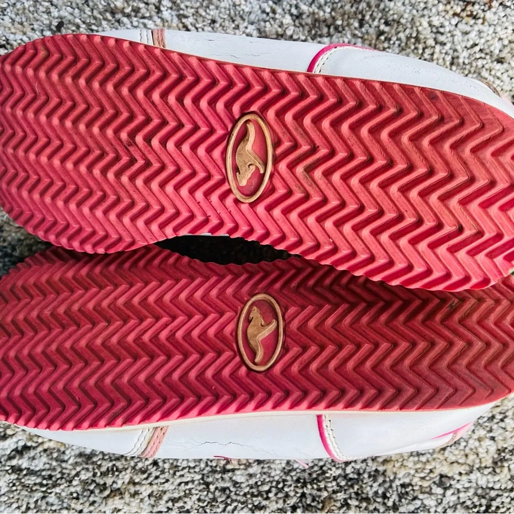 kangaROOS VINTAGE White and Pink RAVE CLUB - Picture 7 of 11